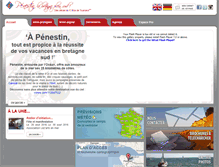 Tablet Screenshot of penestin.com